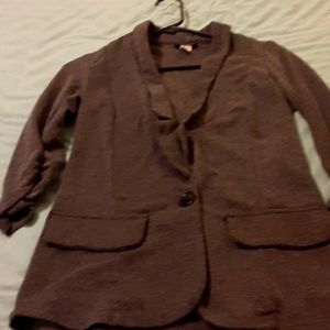 Wet Seal,small grey and black jacket